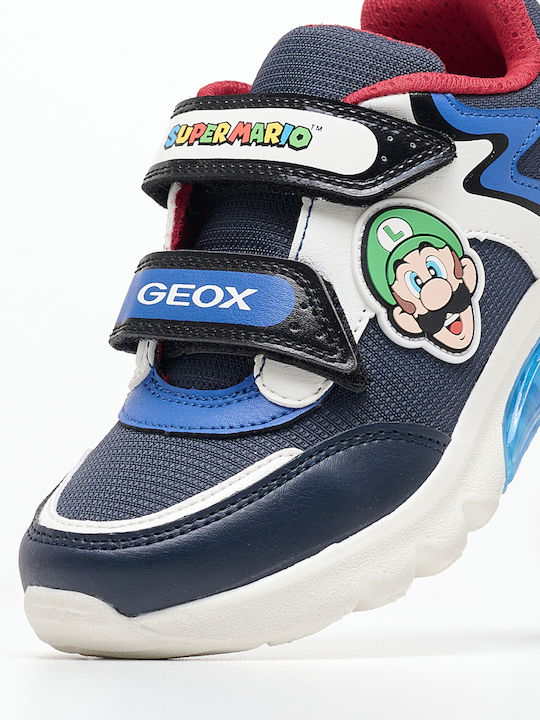 Geox Παιδικά Sneakers Ανατομικά Μπλε