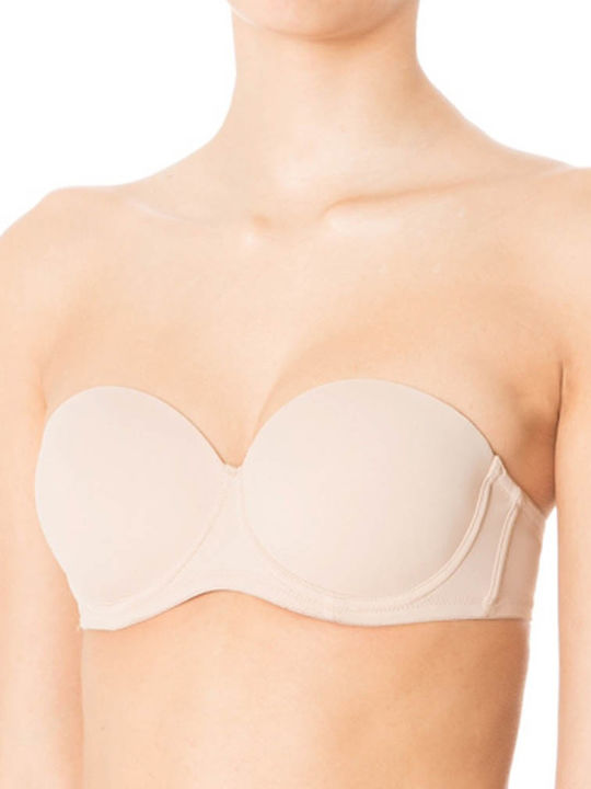 Push Up Bra Underwire Beige