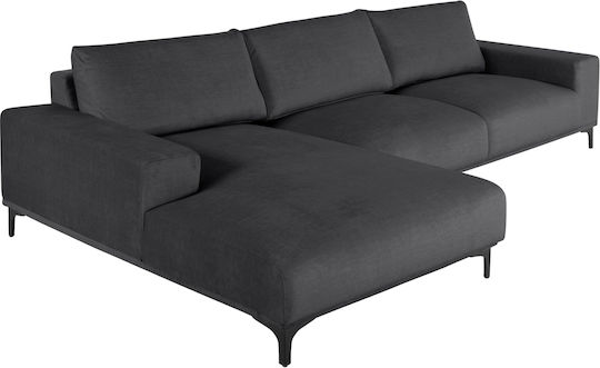 Noa Eckcouch Mit Linker Ecke Anthrazit 288x157x80cm