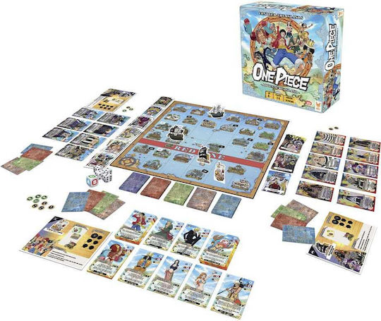 Επιτραπέζιο Παιχνίδι One Piece Adventure Island για 2-6 Παίκτες 8+ Ετών (EN) Topi Games