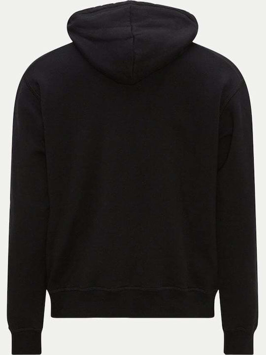 Sweatshirt mit Kapuze Black