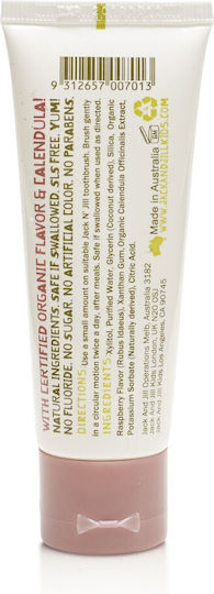 Jack n' Jill Baby Toothpaste For 6m+ With Berries Flavor Fluoride-Free 50gr