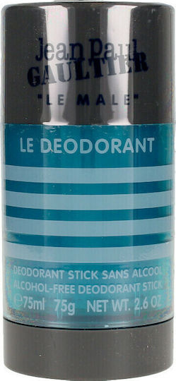Jean Paul Gaultier Le Male Alcohol Free Αποσμητικό σε Stick 75ml