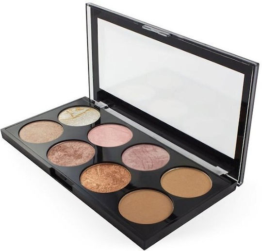Revolution Beauty Παλέτα με Ρουζ Golden Sugar 13gr