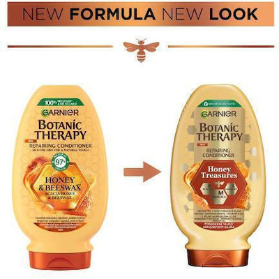 Garnier Botanic Therapy Honey Treasures Балсам за коса възстановяване/хранене за всички типове коса 200мл