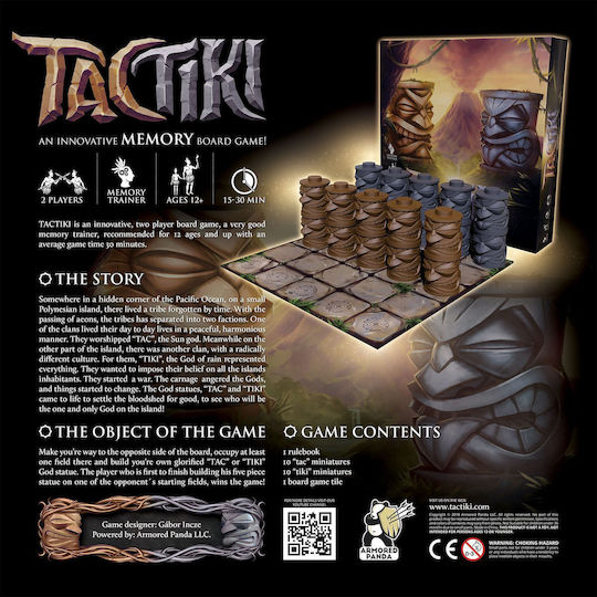 Επιτραπέζιο Παιχνίδι Tactiki Kickstarter Edition Tacbga για 2 Παίκτες 12+ Ετών (EN) Drawlab Entertainment