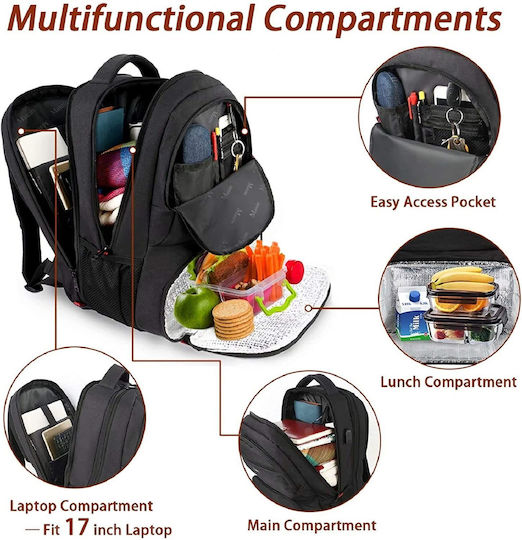Matein Insulated Backpack 40 Liter M13.5 x W6.8 x H23cm