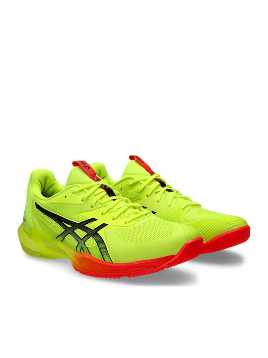 ASICS Solution Speed Ff 3 Ανδρικά Παπούτσια Τένις για Όλα τα Γήπεδα Κίτρινα