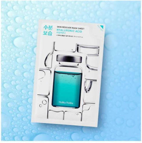 Holika Holika Skin Rescuer Stoff Hyaluronsäure Sheet Maske