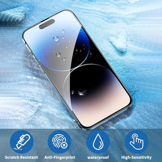 Displayschutzfolie 4Stück (iPhone 14 ProXiaomi 14 ProNokia 6.1)