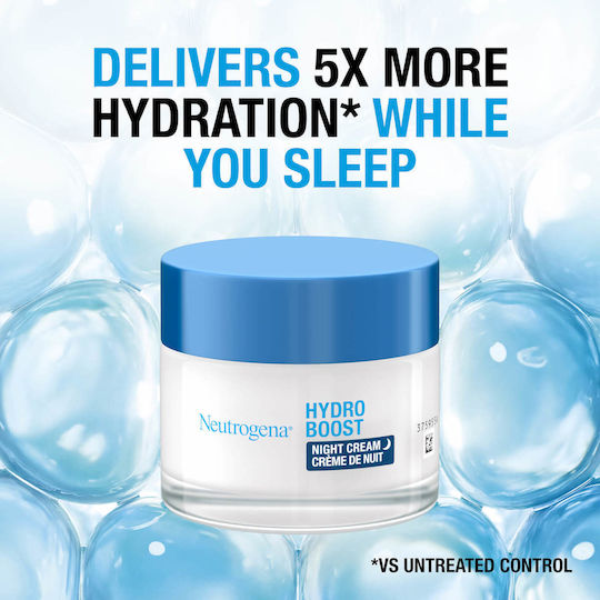 Neutrogena Hydro Boost Cremă Hidratantă de Noapte pentru Față cu Acid Hialuronic 50ml
