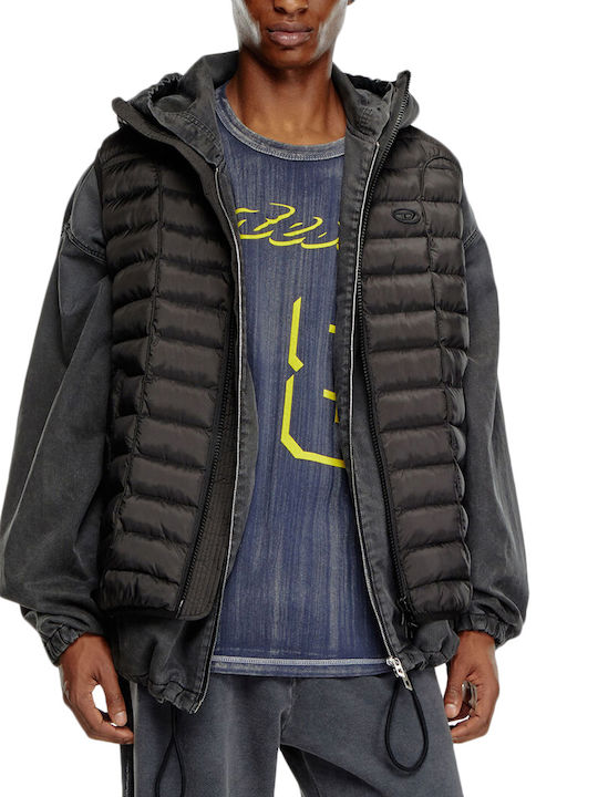 Fără mâneci Jachetă Puffer Black