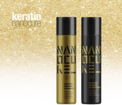 Keratin Nanocure Nanocure 3D Smooth Șampoane de Reconstrucție/Nutriție 1x500ml