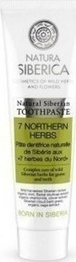 Natura Siberica 7 Northern Herbs Toothpaste Fluoride Free Against Plaque 100ml