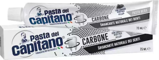 Pasta del Capitano Whitening with Active Natural Charcoal Toothpaste 75ml