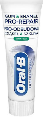 Oral-B Professional Gum & Enamel Pro-Repair Extra Fresh Zahnpasta für Ulitis & Plakette 75ml