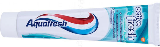 Aquafresh Active Fresh Паста За Зъби Срещу Зъбна Плака 125ml