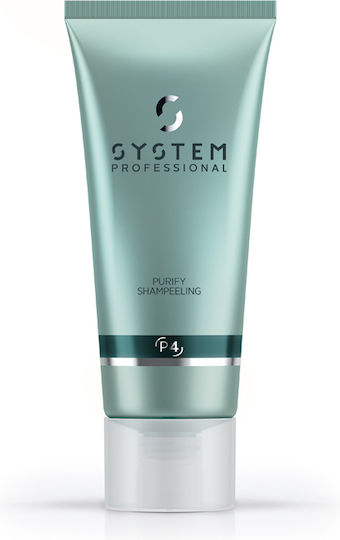 System Professional Derma Purify Shampeeling P4 Loțiune de Păr împotriva Mătreții 150ml