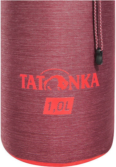 Tatonka Ισοθερμική Θήκη για Μπουκάλι 1lt σε Κόκκινο χρώμα