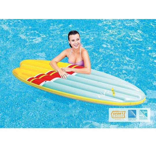 Intex Inflatable Swimming Board 178x69cm Surf’s Up Mats