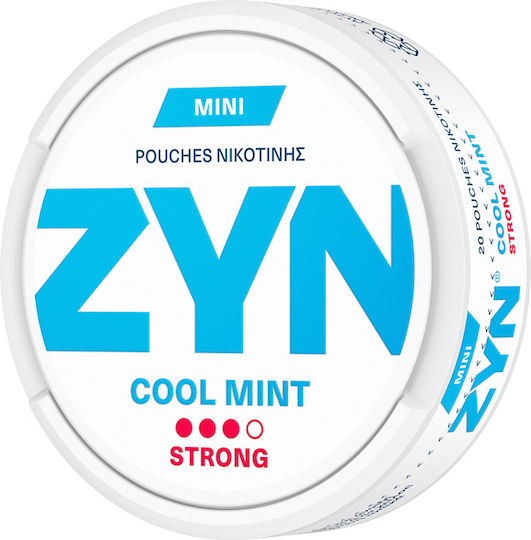 ZYN Mini Pouches Νικοτίνης Strong 6mg με Γεύση Cool Mint