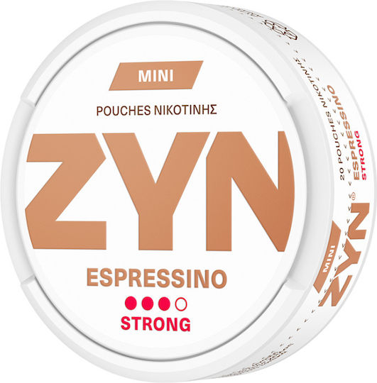 ZYN Mini Pouches Nikotin Stark 6mg mit Geschmack Espressino