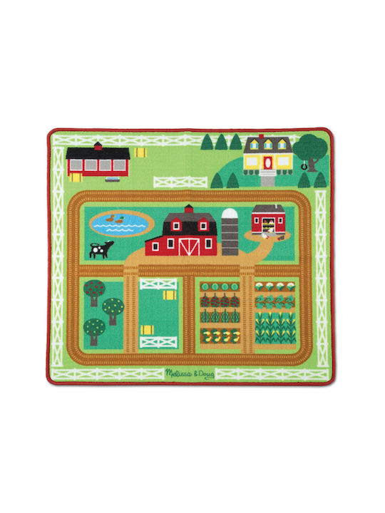 Melissa & Doug Playmat And Farm Barn Figurines Activity Mat Multicolor