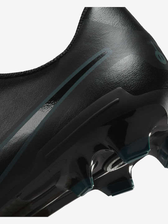 Nike Tiempo Legend 10 Club Ποδοσφαιρικά Παπούτσια με Τάπες FG/MG Black / Hyper Royal / Chrome