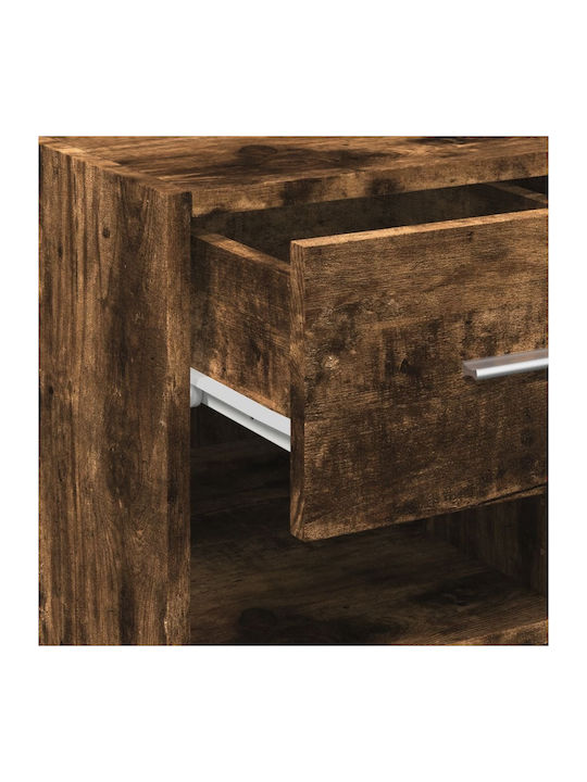 Βιβλιοθήκη Καπνιστή Δρυς 30x42.5x93εκ.
