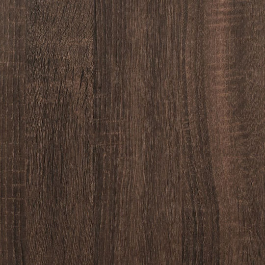 Βιβλιοθήκη Καφέ Δρυς 30x42.5x93εκ.