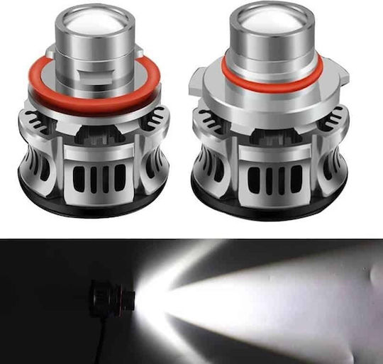 Lămpi Autoturismului H11 LED 6000K Alb rece 12V 100W 2buc