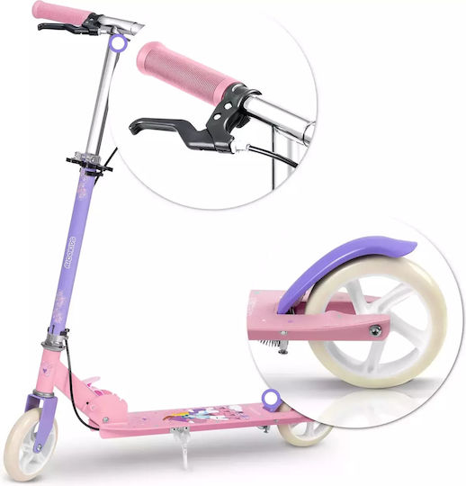 Ricokids Kinderroller Klappbar Kodi 2-Rad für 3+ Jahre Rosa
