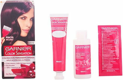 Garnier Color Sensation Set Hair Dye 3.16 Deep Damascene 110ml