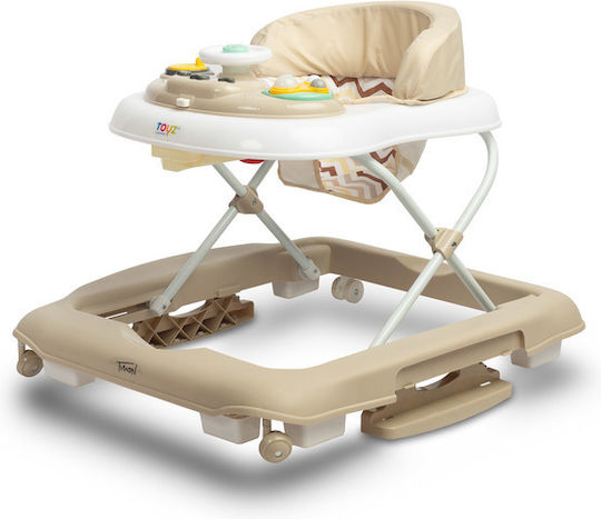 Caretero Timon Baby Walker with Music Beige