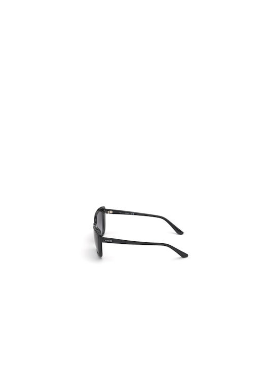 Guess Sonnenbrillen mit Schwarz Rahmen und Schwarz Verlaufsfarbe Linse GU7774 02B
