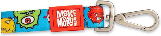 Max Molly Οδηγός Σκύλου Short Leash Little Monsters Large 2,5cm X 120cm