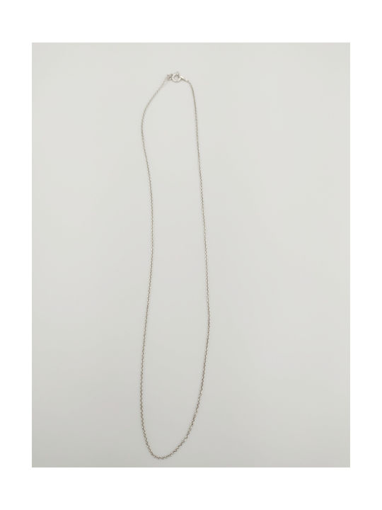 Silver Chain Neck Length 40cm