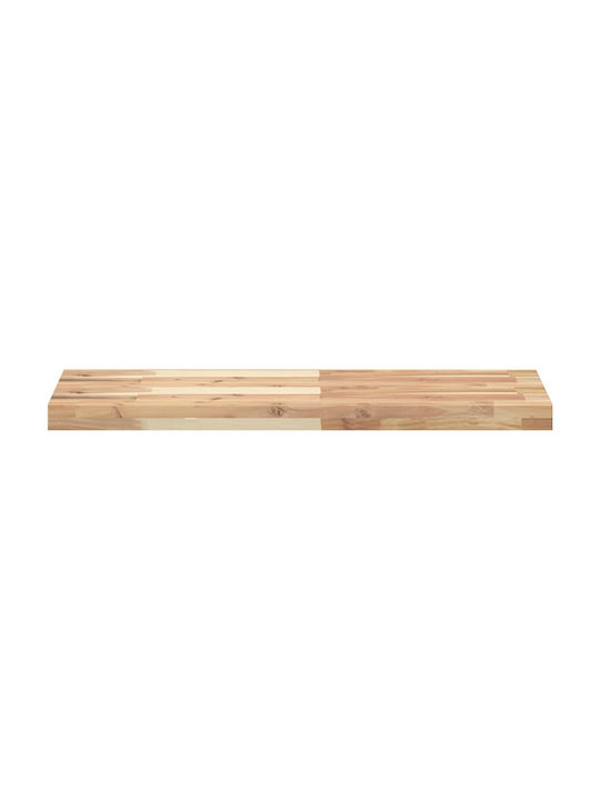 vidaXL Rechteckig Bücherregal aus Massivholz Acacia 80x30x4cm 3279451 1Stück