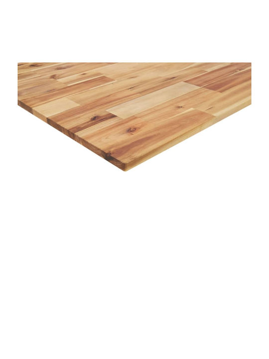 vidaXL Rectangular Raft de bibliotecă din Lemn Masiv Olive 140x30x2cm 3279543 1buc