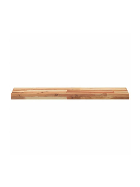 vidaXL Rectangular Bookcase Shelf made of Solid Wood Olive 100x20x4cm 3279587 1pcs