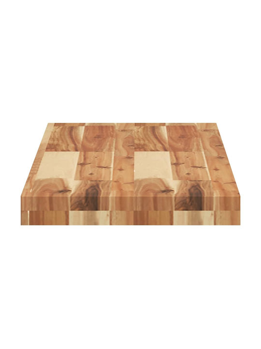 vidaXL Rechteckig Bücherregal aus Massivholz Olive 80x30x4cm 3279611 1Stück