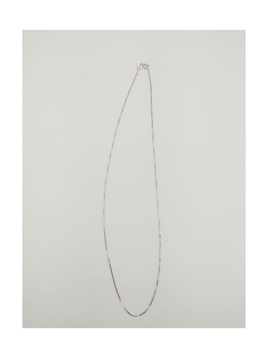 Silver Venetian Chain 45cm