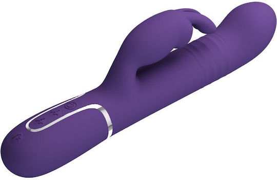 Pretty Love Coale Rabbit Vibrator 4 In 1 Purple