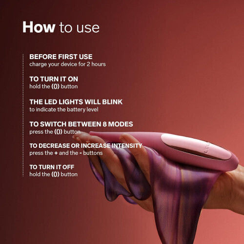 Lelo Dot Reiseklitorisvibrator Pink