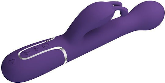 Pretty Love Dejon Rabbit Vibrator 3 In 1 Multifunction Purple