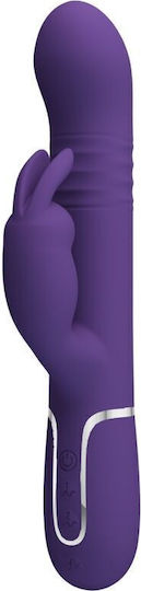 Pretty Love Coale Rabbit Vibrator 4 In 1 Purple