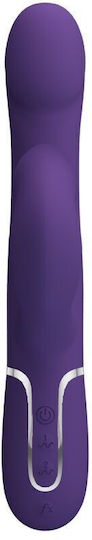 Pretty Love Zalin Rabbit Vibrator Pearls 4 In 1 Purple