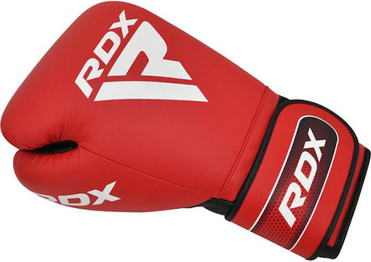 RDX RDX-APEX-PRO-RD Боксови Ръкавици Кожени за Състезание Червени