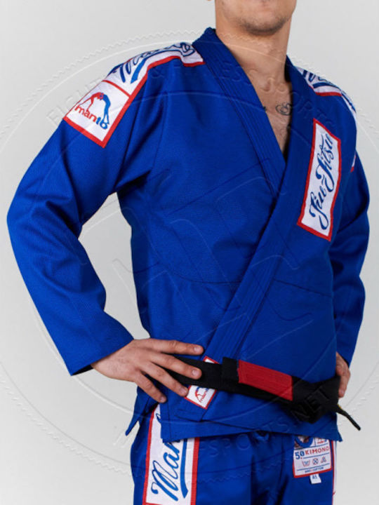 Manto Men's Brazilian Jiu Jitsu Uniform Blue