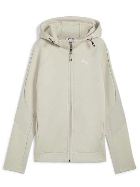 PUMA Evostripe Cardigan Desert Dust Hooded